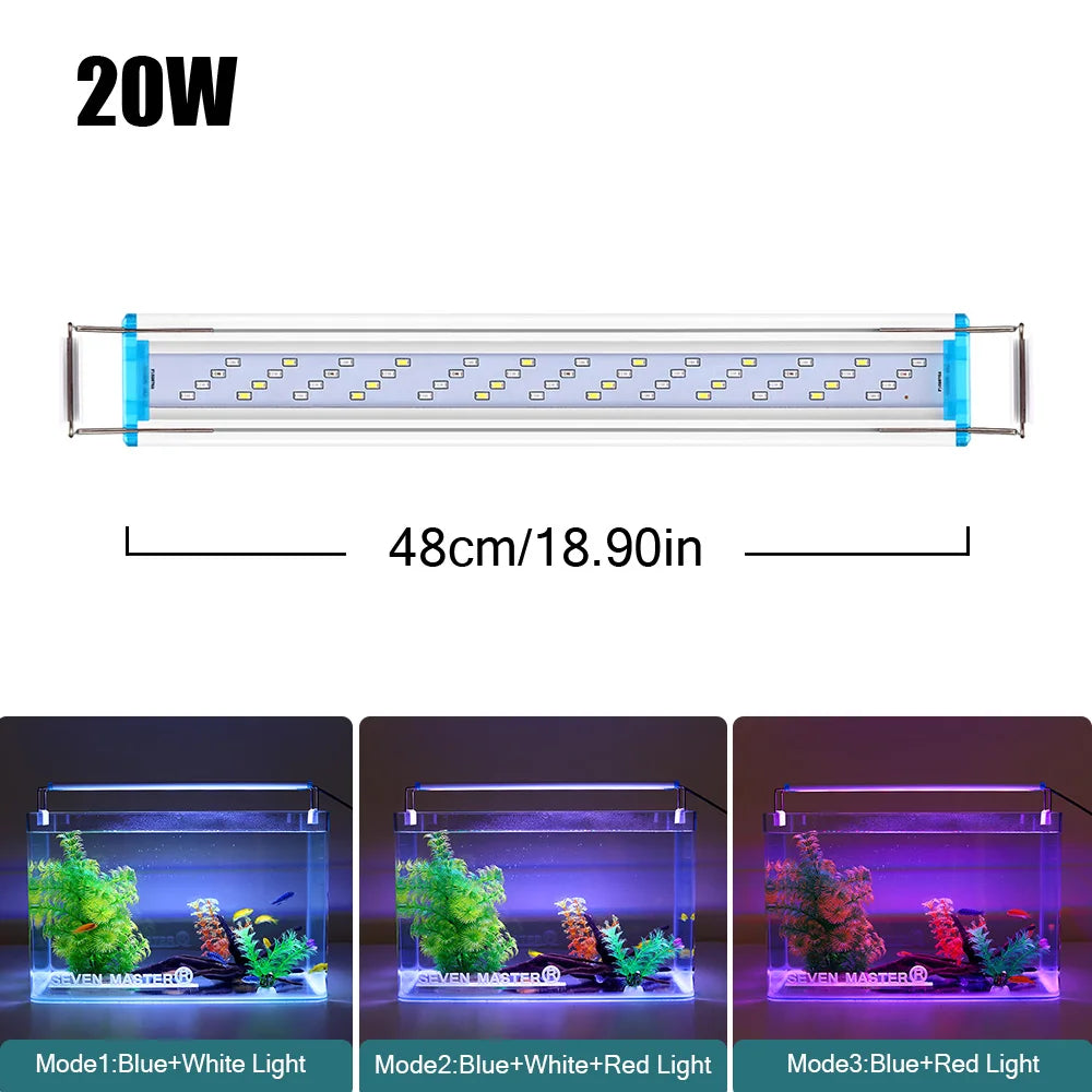 18~70CM Super Bright LED Aquatic Plant 90~260V
