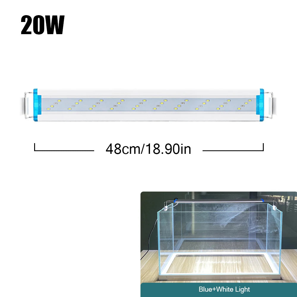 18~70CM Super Bright LED Aquatic Plant 90~260V