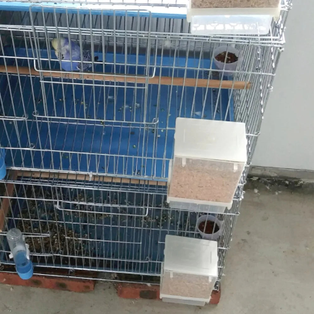 1 Pcs Automatic Bird Feeder Pet Bird Container 250/400g