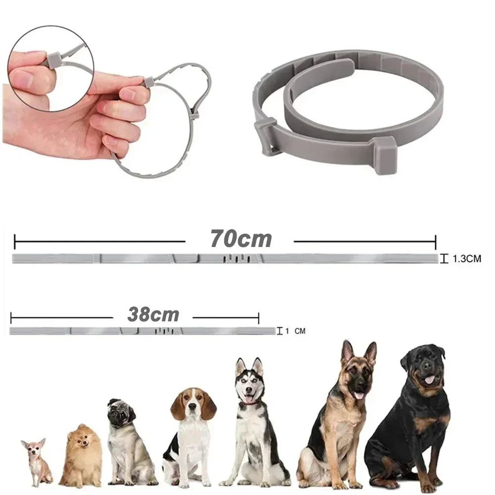8 Month Flea Tick Dog Collar Anti-mosquito insect repellent