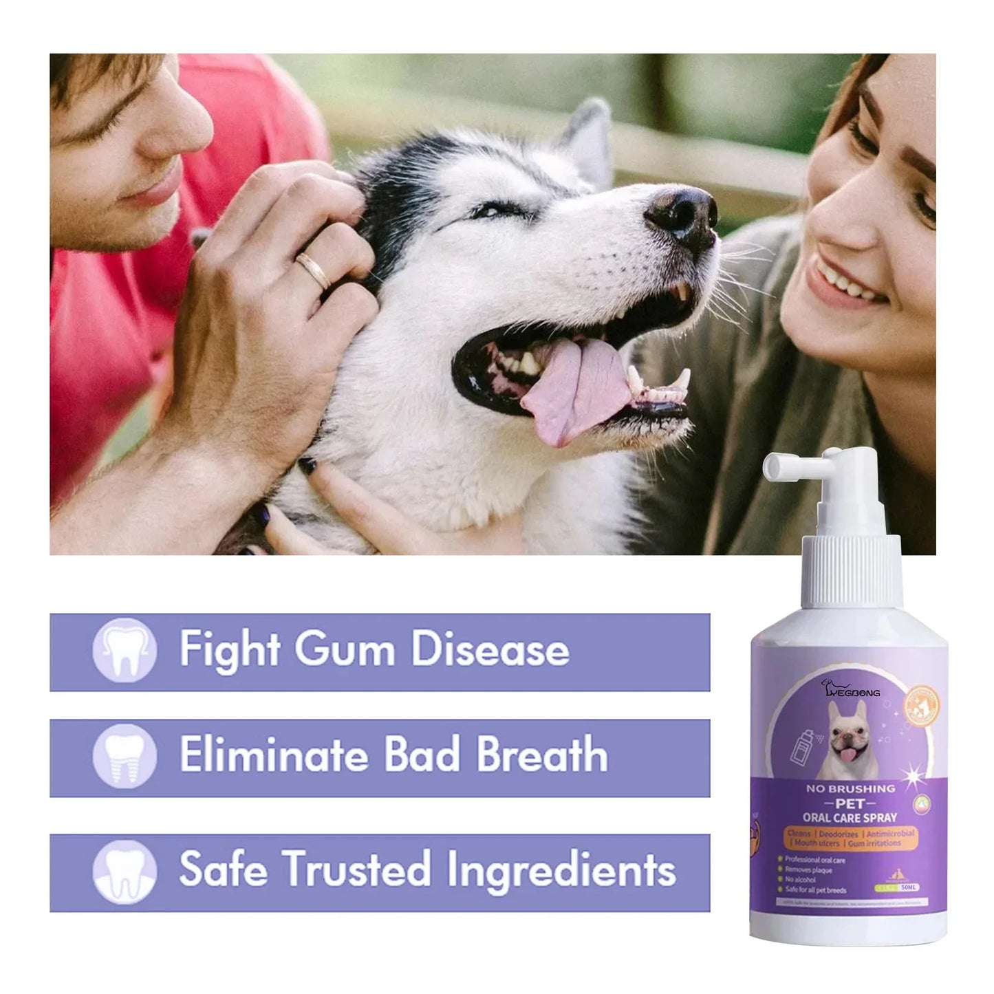 50ml Cleanse Deodorant Prevent Calculus Bad Breath