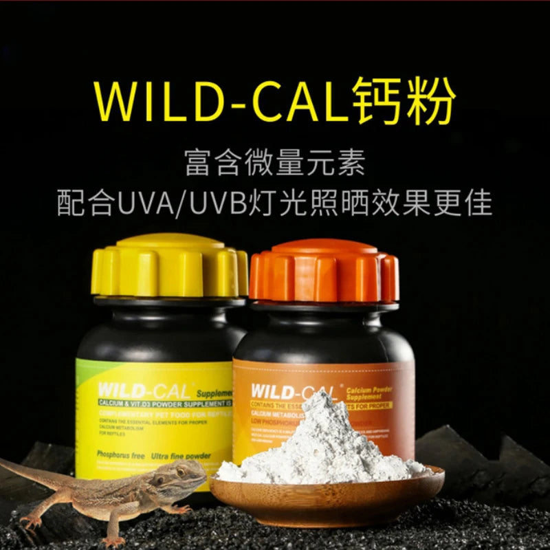 D3 calcium powder chameleon tortoise gecko maned lion