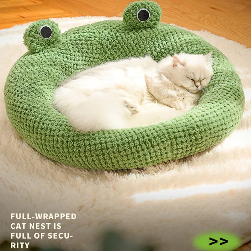 Cartoon Frog Mat Deep Sleep Comfort Soft Breathable