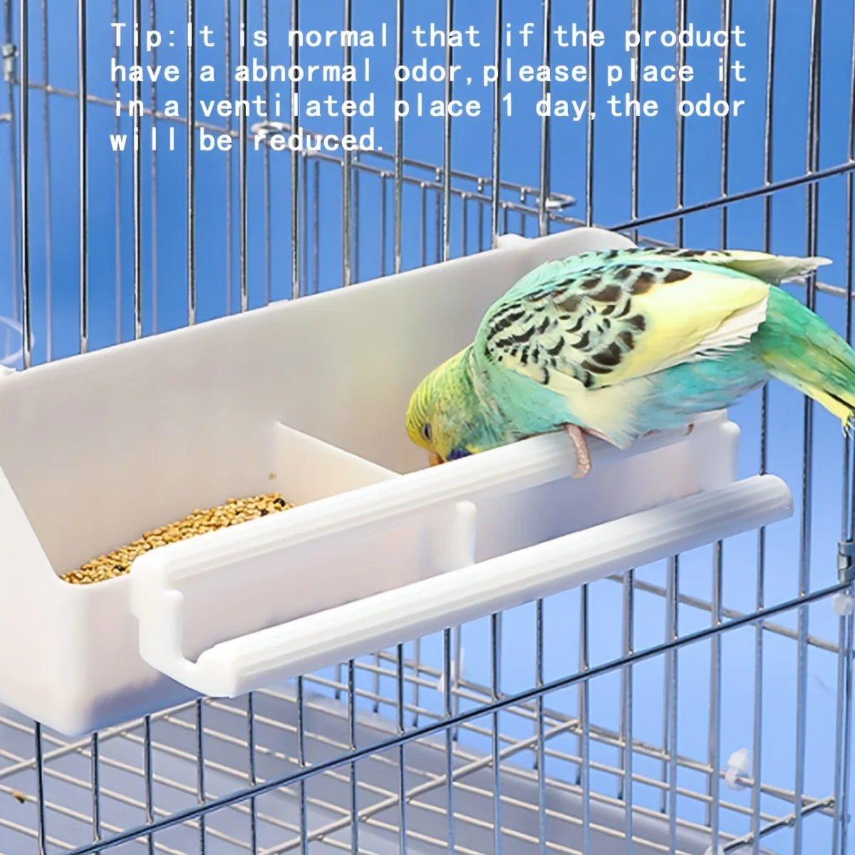 1 pc - Double grid stand bird