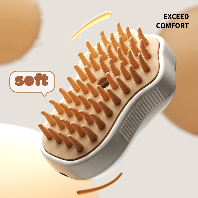 3 in 1 Pet Brush Electric Spray