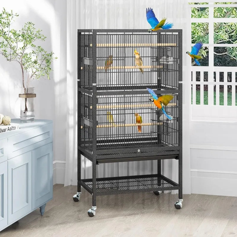 52 inches Birdcage Cover and Bird Cage Seed Catcher