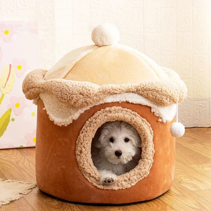 Ice Cream Fun Comfort Nest Small Medium Cat Dogs