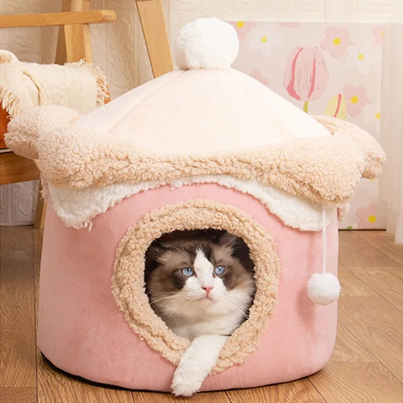 Ice Cream Fun Comfort Nest Small Medium Cat Dogs