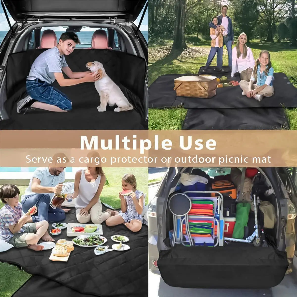 Tarpaulin Trunk Seat Mat Protector Hammock Cushion