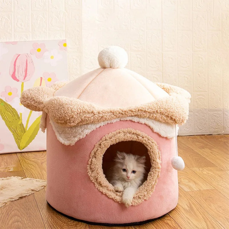 Ice Cream Fun Comfort Nest Small Medium Cat Dogs