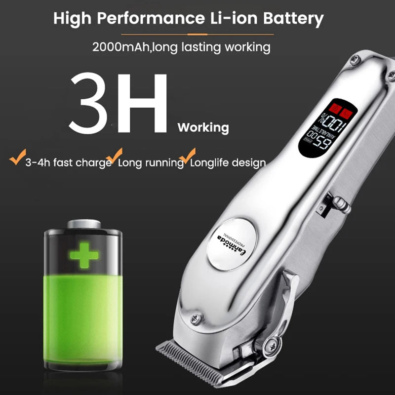 Professional Hair Clipper All Metal