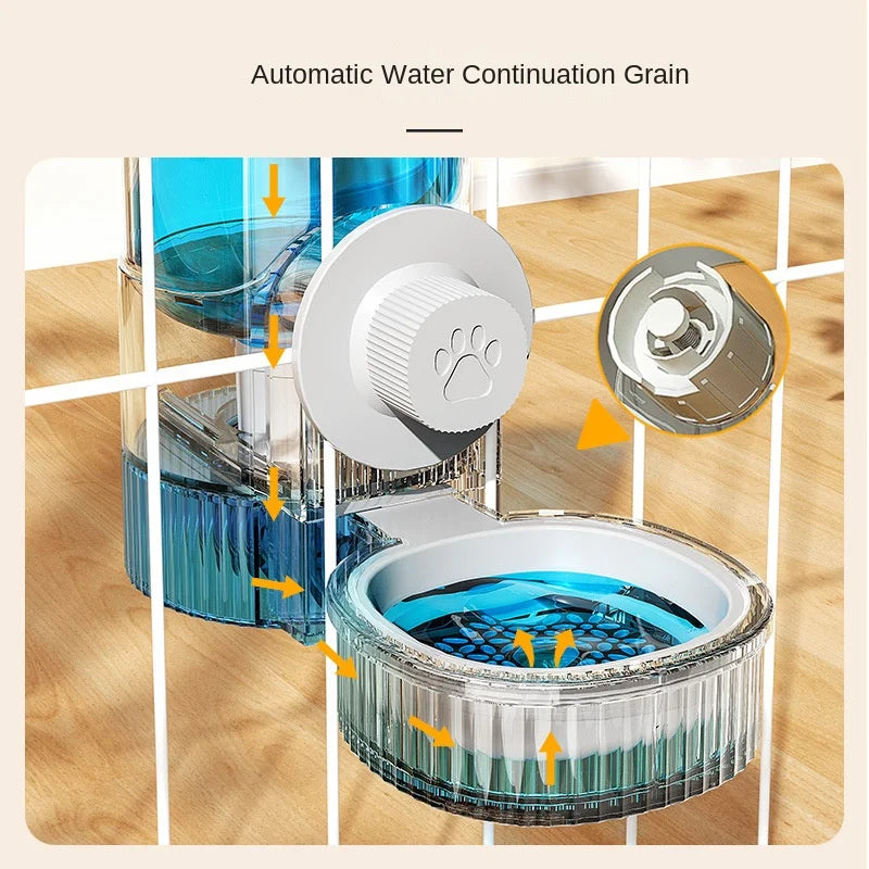 Cage Hanging Feeder Drinking Bowl