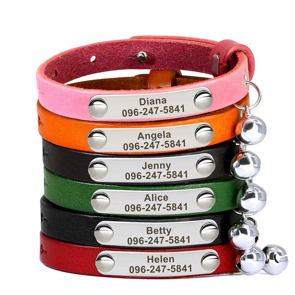 Personalized Leather Necklace