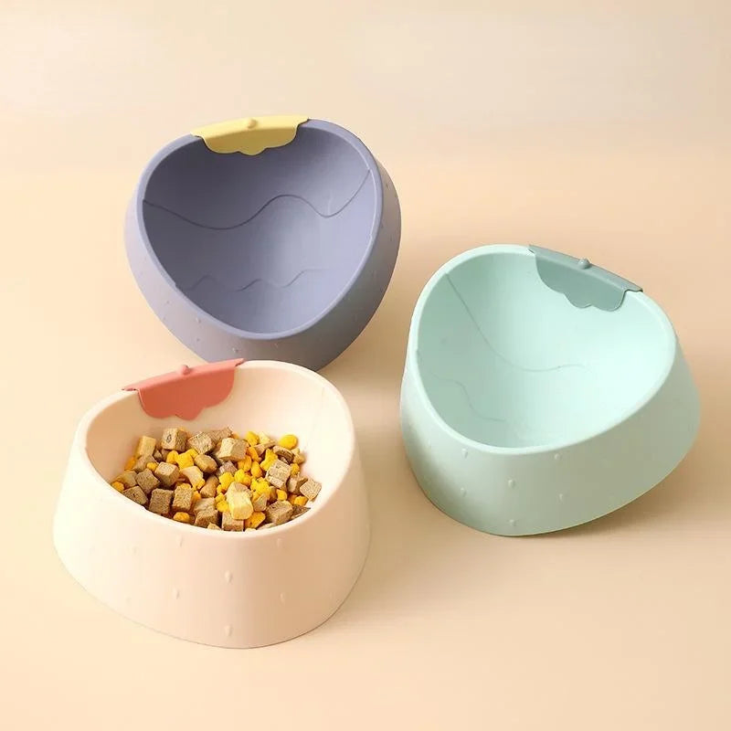 Cute Strawberry Shaped Food Bowl