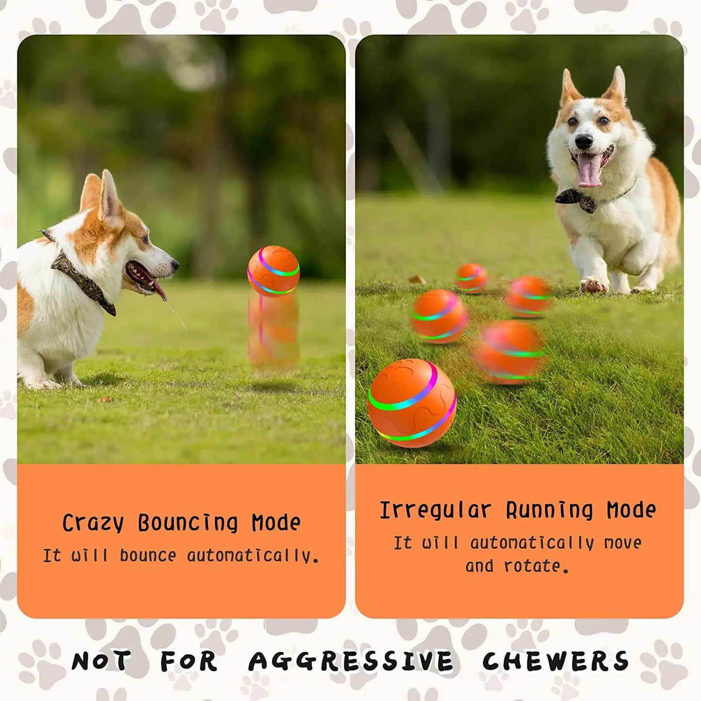 ATUBAN Active Rolling Ball Motion Activated