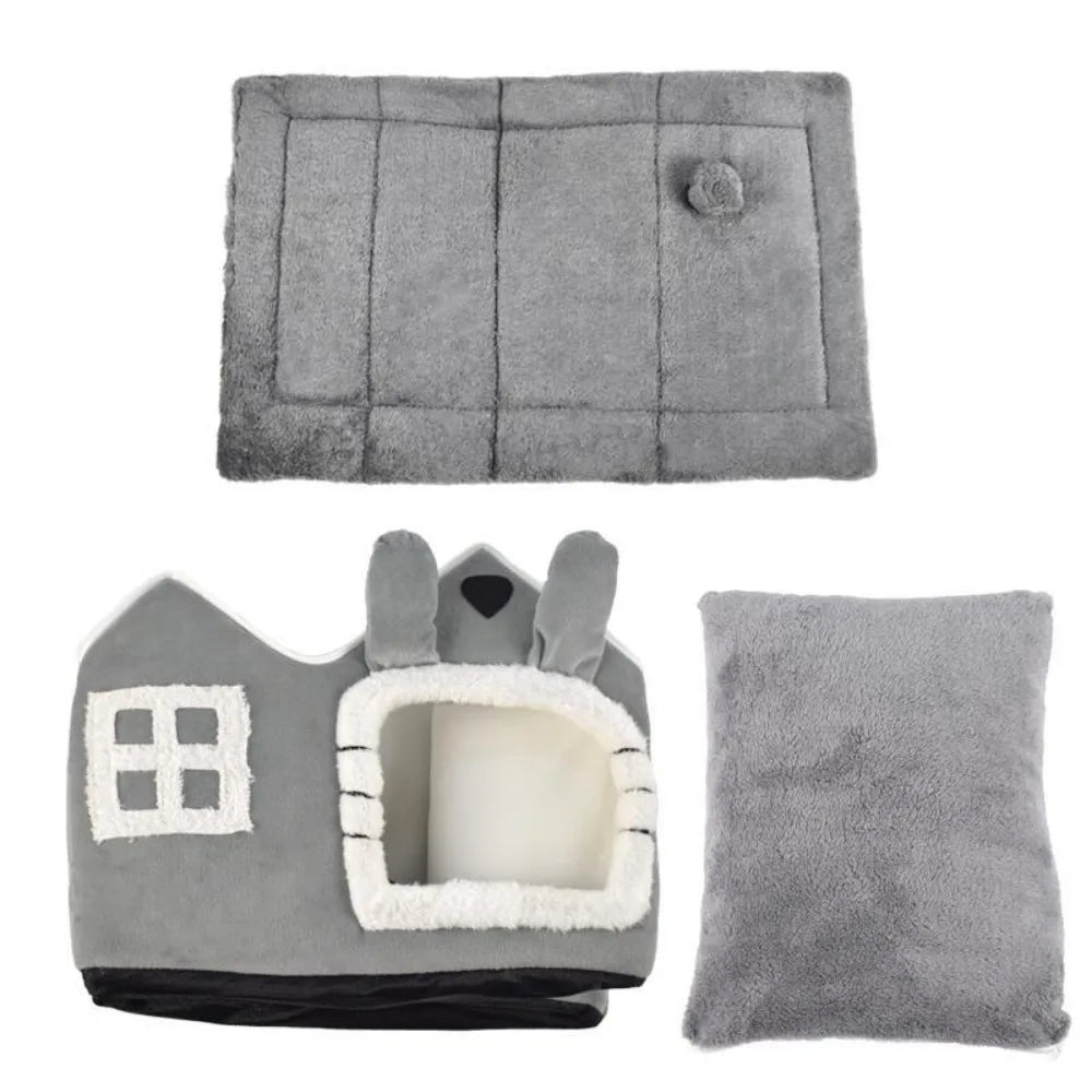 House Pet Bed Double-top Removable