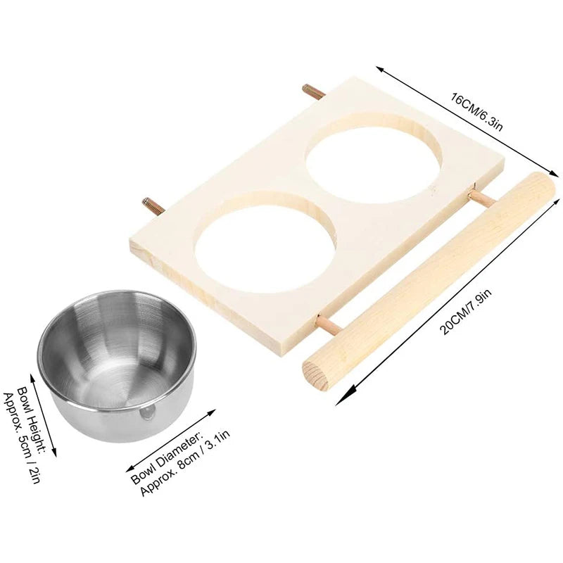 Bird Feeding Cutlery Cage Hanging Feeding