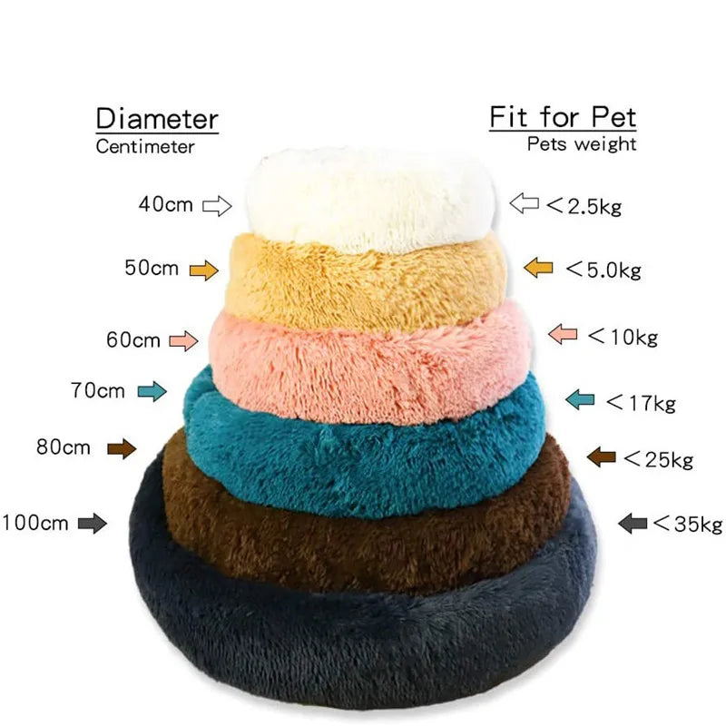 40-110cm Round Super Soft Long Plush