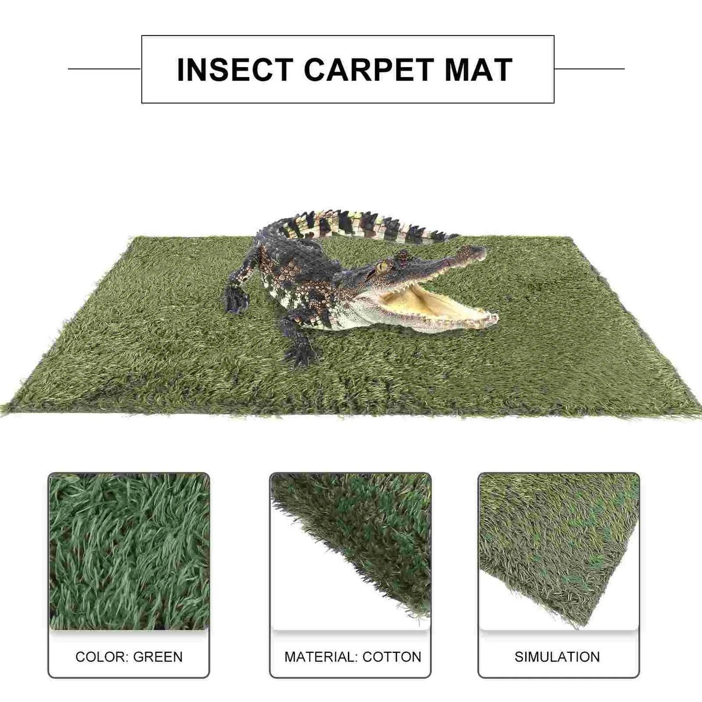 2 Pcs Terrarium Background Reptile Amphibious Reptile