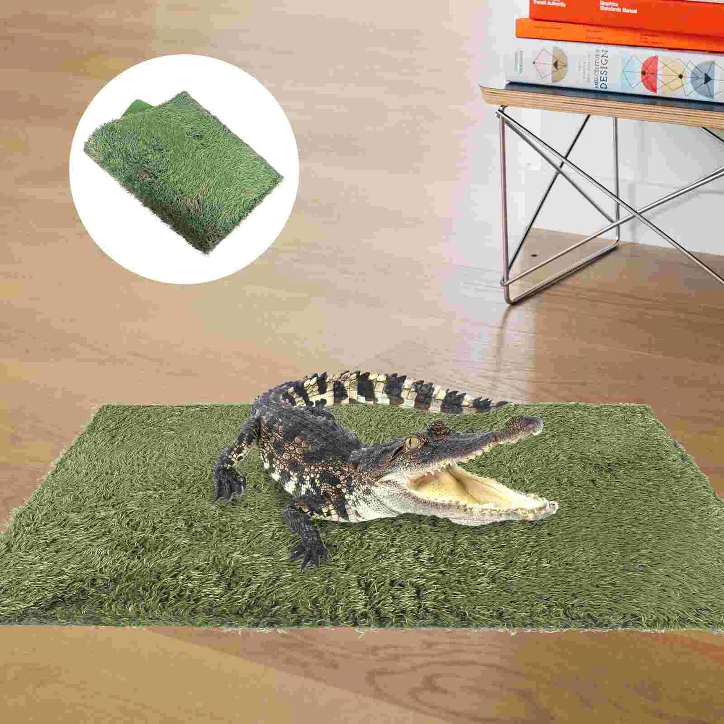 2 Pcs Terrarium Background Reptile Amphibious Reptile