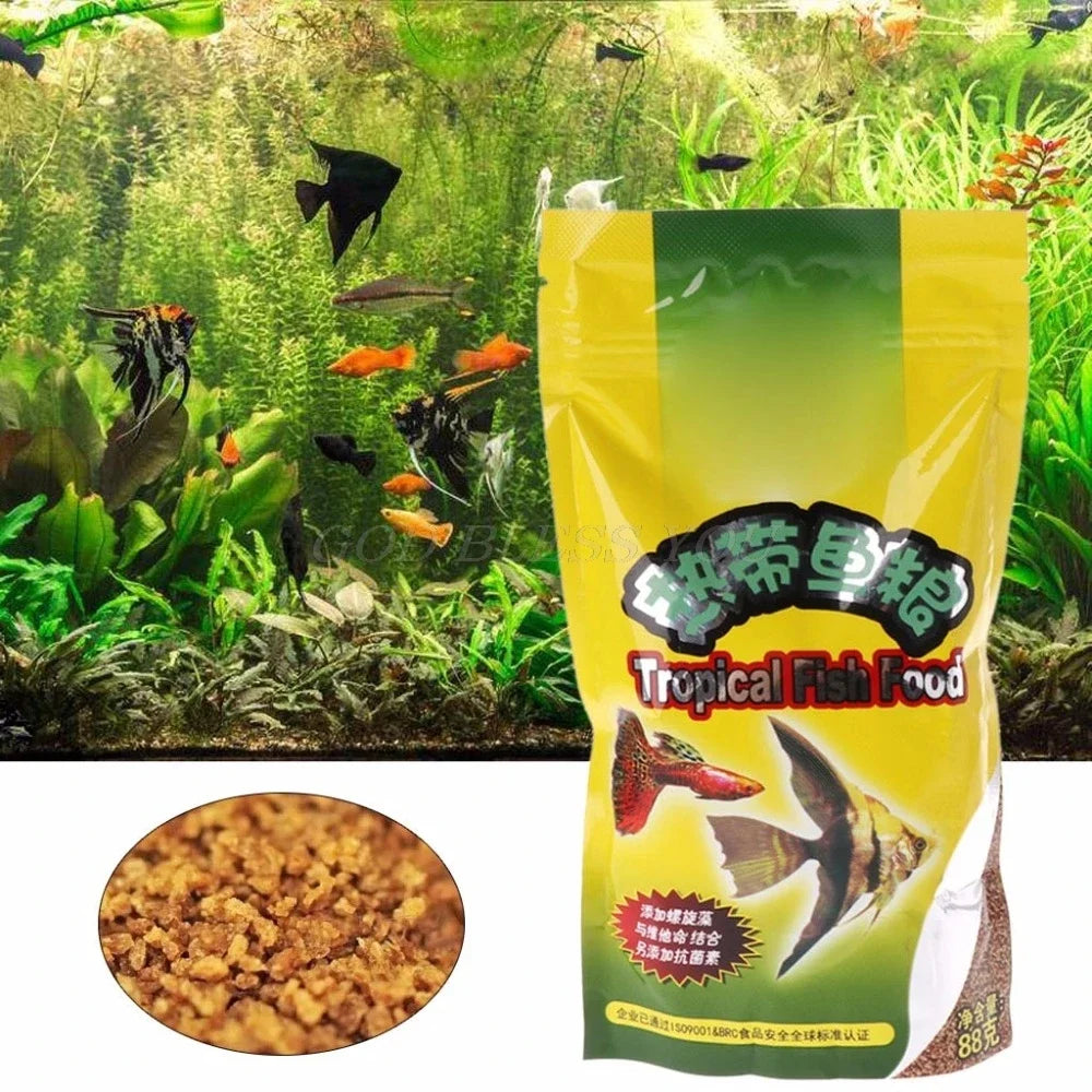 Aquarium Tank Tropical Fish Food 98g Delicious Food