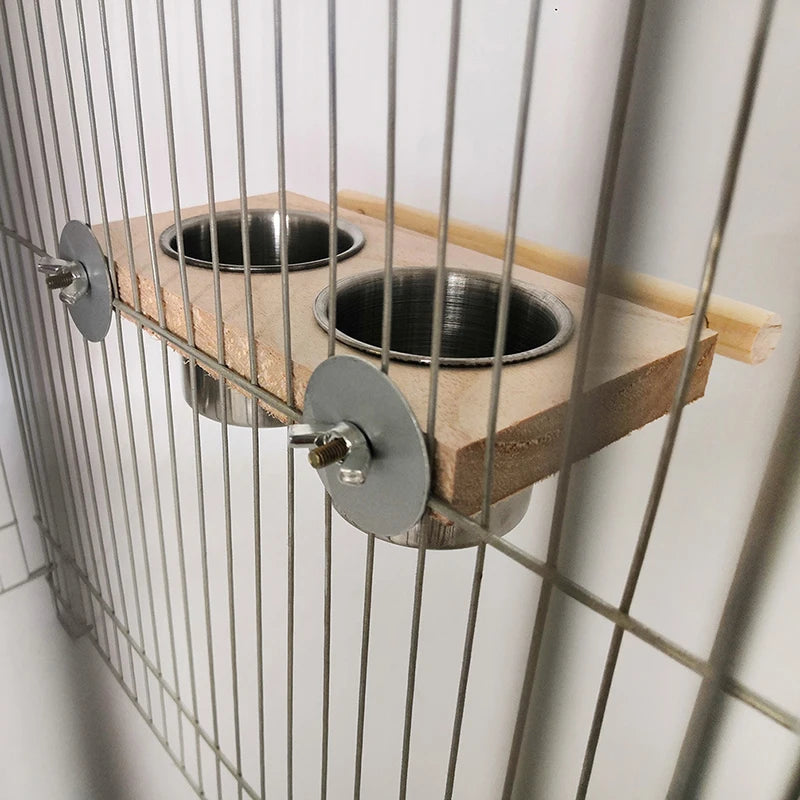 Bird Feeding Cutlery Cage Hanging Feeding