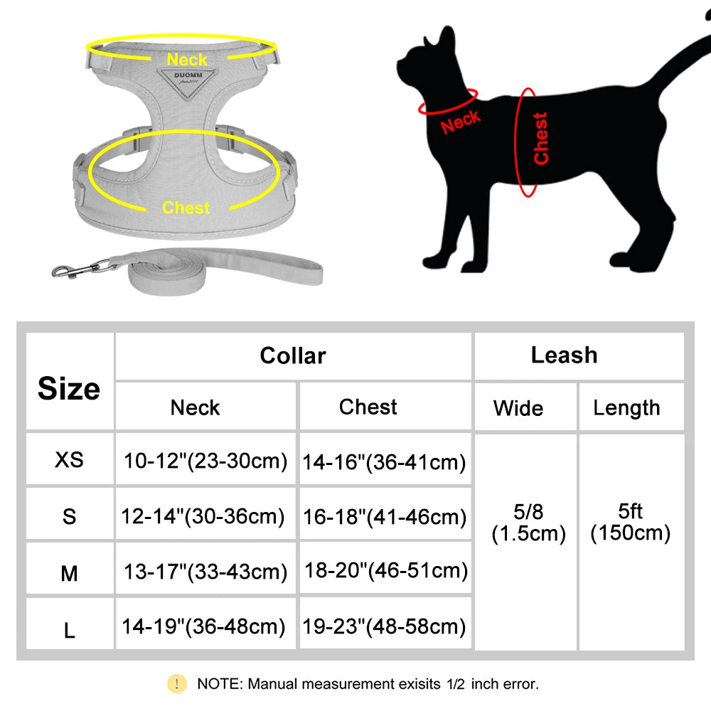 Nylon Leash Soft Suede Fabric