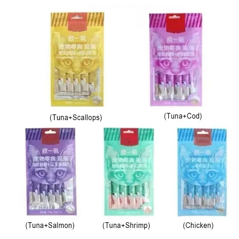 Young Cat Pudding Tuna+Shrimp Salmon Formula