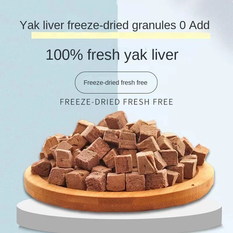 beef liver granules nutrition reward treats