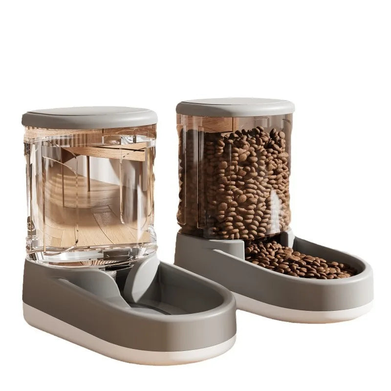 Pet Feeder Drinking Water Flowing Water