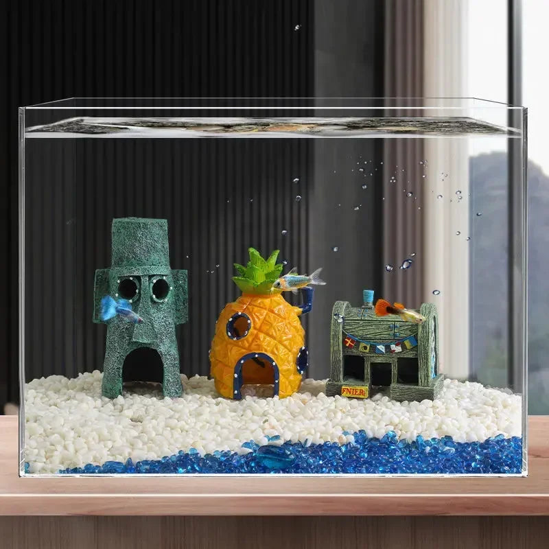 Simulation Resin Pineapple House