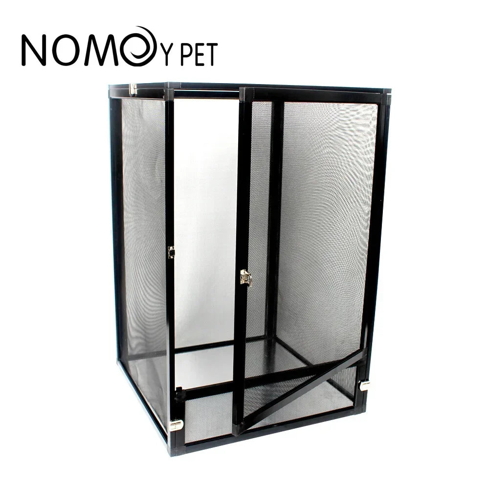 Terrarium Transparent Aluminium Cage Front Opening Door