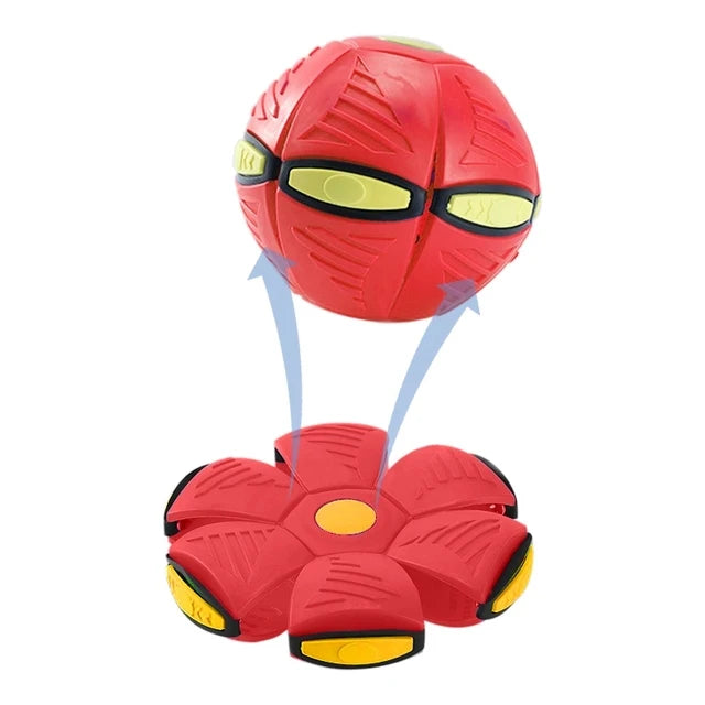 Interactive Flying Saucer Magic Funny Pet Toy Flying Saucer Outdoor
