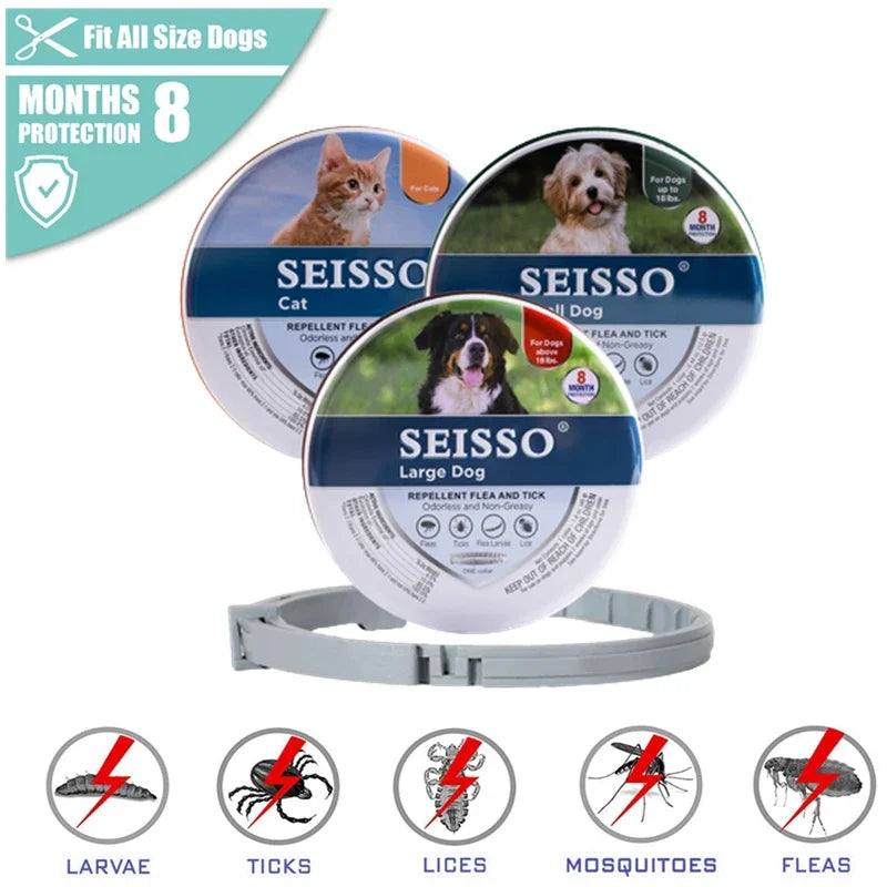 Anti Flea Tick Collars 8 Month Protection