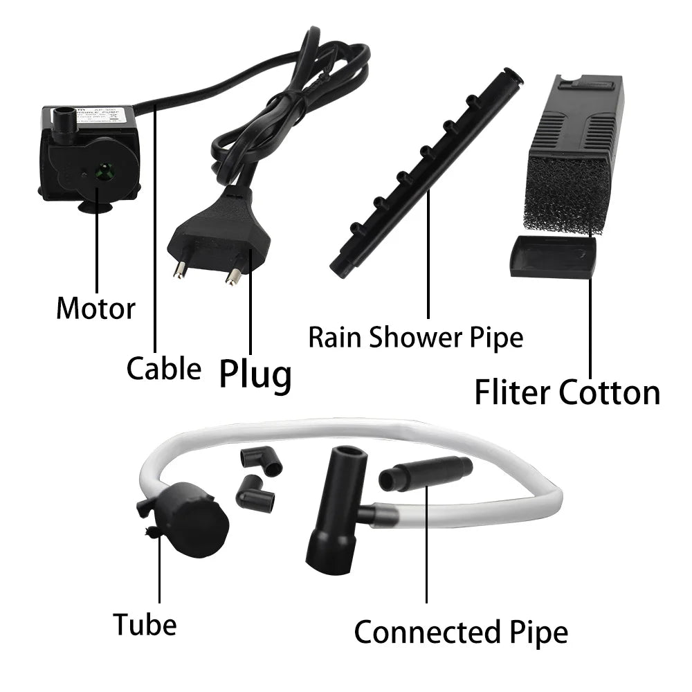 EU Plug Low Level Oxygen Increasing Pump