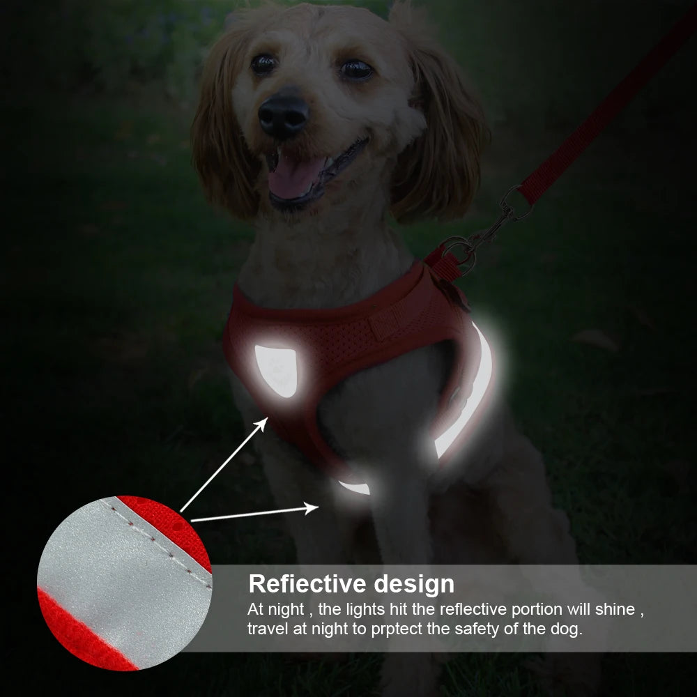 Reflective Jacket Mesh Pet Clothes