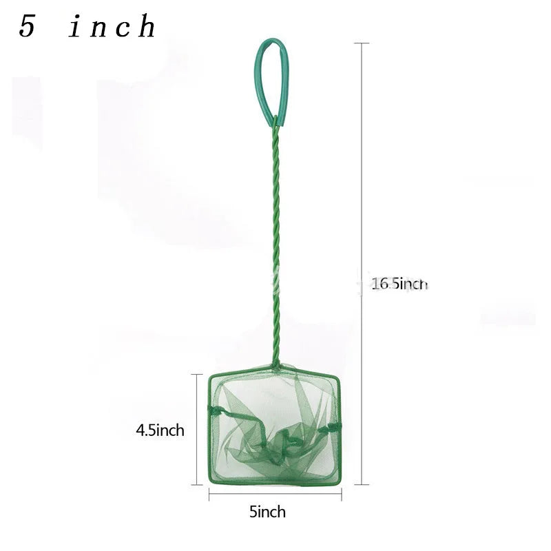 Long Handle Square Aquarium Landing Net