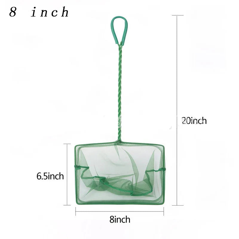 Long Handle Square Aquarium Landing Net