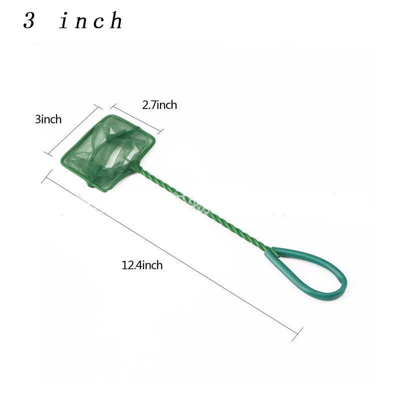 Long Handle Square Aquarium Landing Net