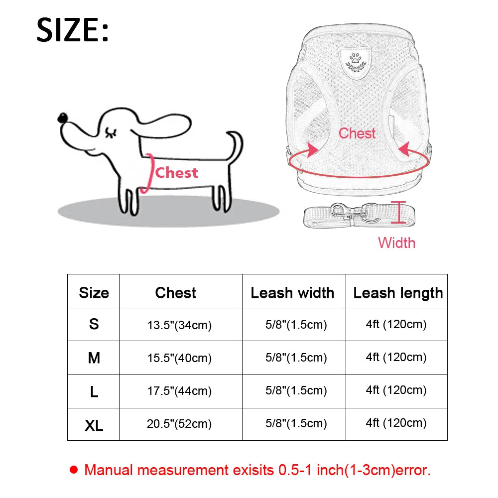 Reflective Jacket Mesh Pet Clothes