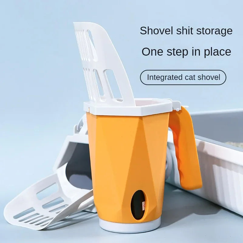 Shovel Scoop Filter Clean Toilet