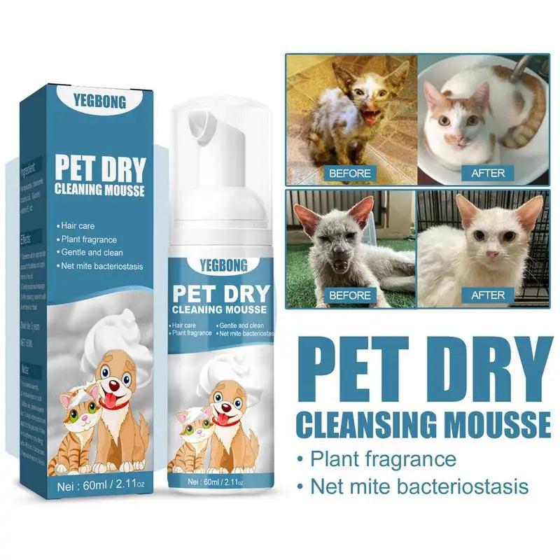 Cleaning Mousse Pet Grooming