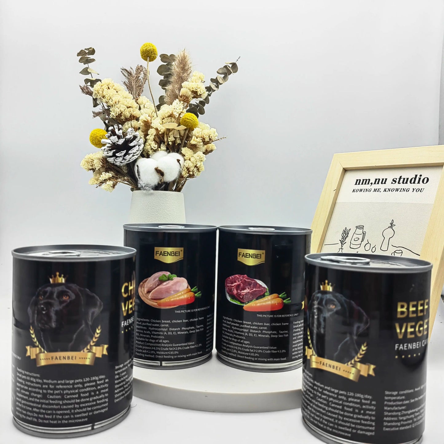 Factory Wholesale Delicious 375g Pet Canned Food