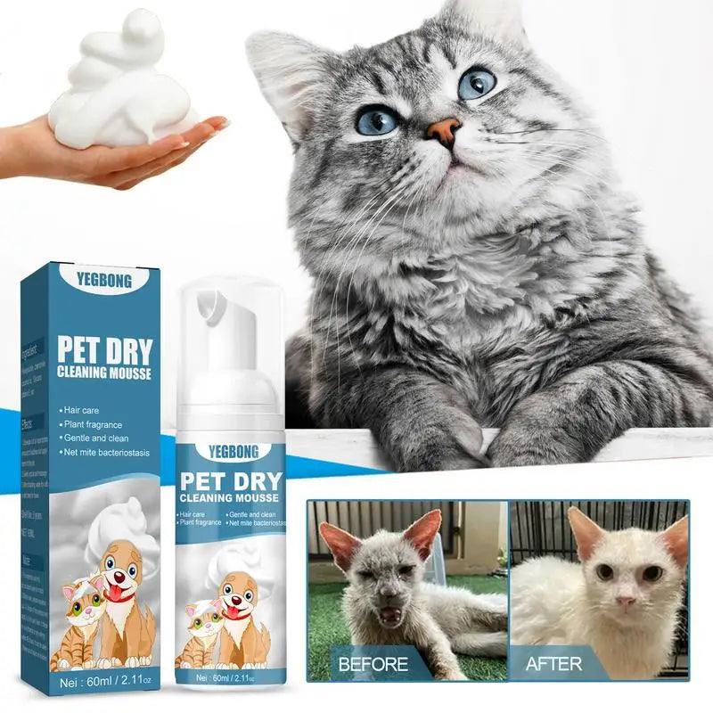 Cleaning Mousse Pet Grooming