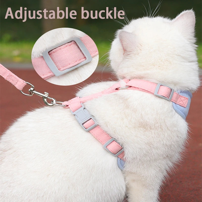 Vest Escape Proof Outdoor Walking Lead Leash