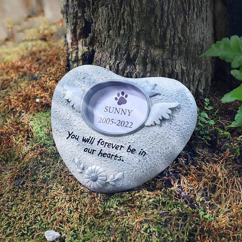 Creative Resin Simulation Memorial Stone