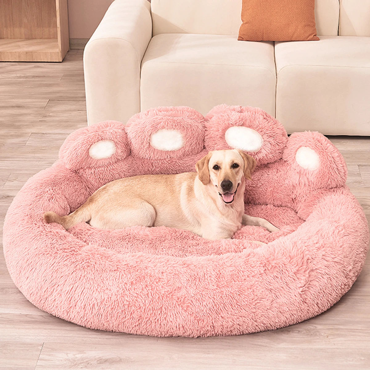 Fluffy Bed Large Pet Baskets Kennel Basket