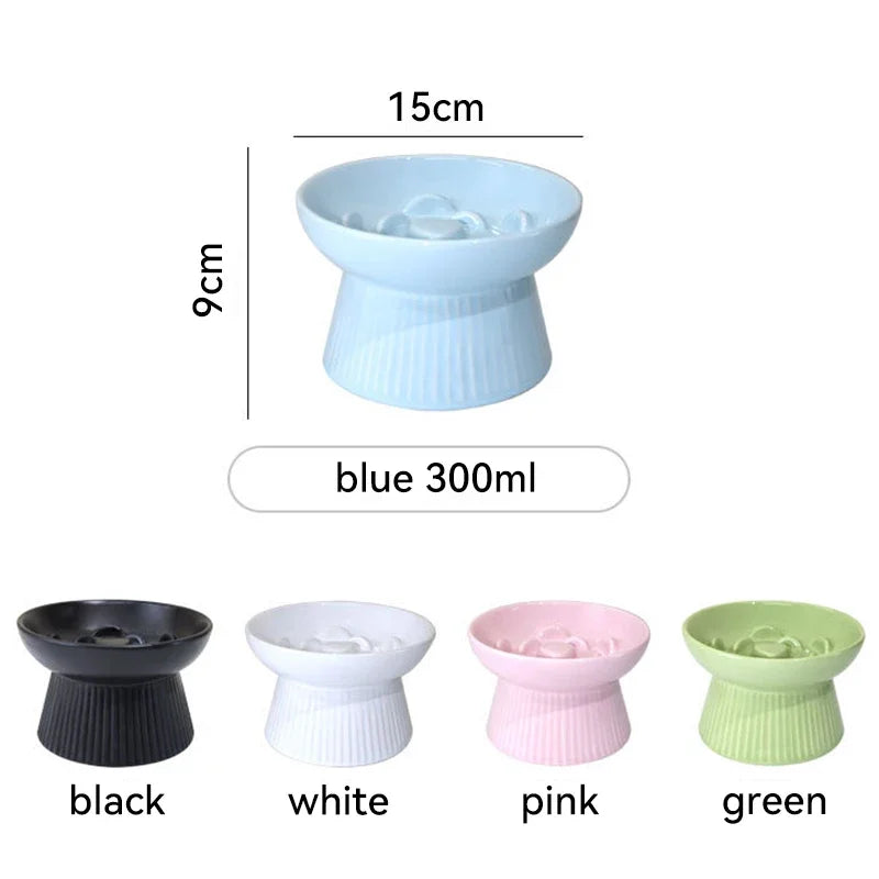 Anti-choking Pet Eating Feeders Anti-gulping