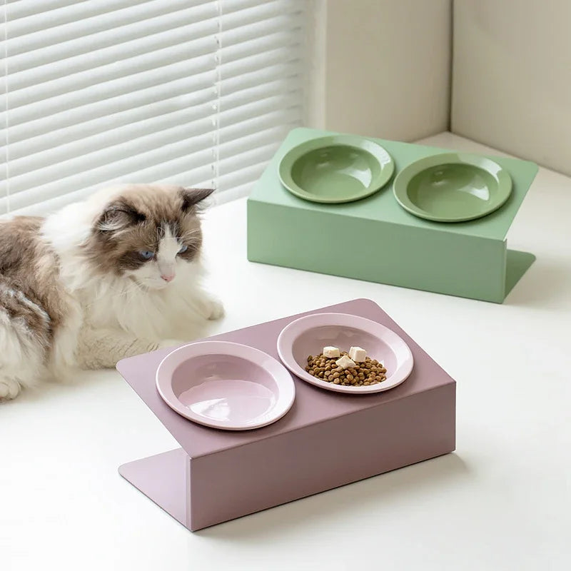 Bowl Iron Stand Pet Bowl